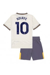 Fotbalové Dres Everton Iliman Ndiaye #10 Dětské Třetí Oblečení 2024-25 Krátký Rukáv (+ trenýrky)